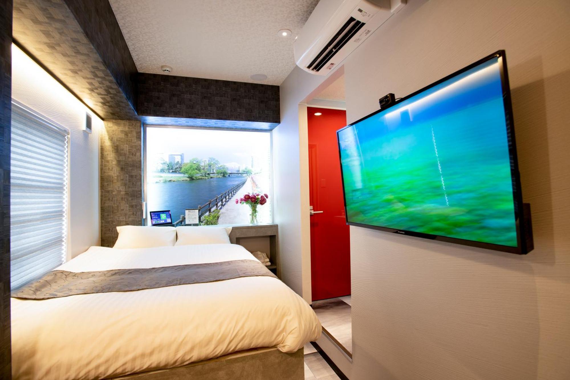 Hotel Xcell Hiroshima Nagarekawa חדר תמונה