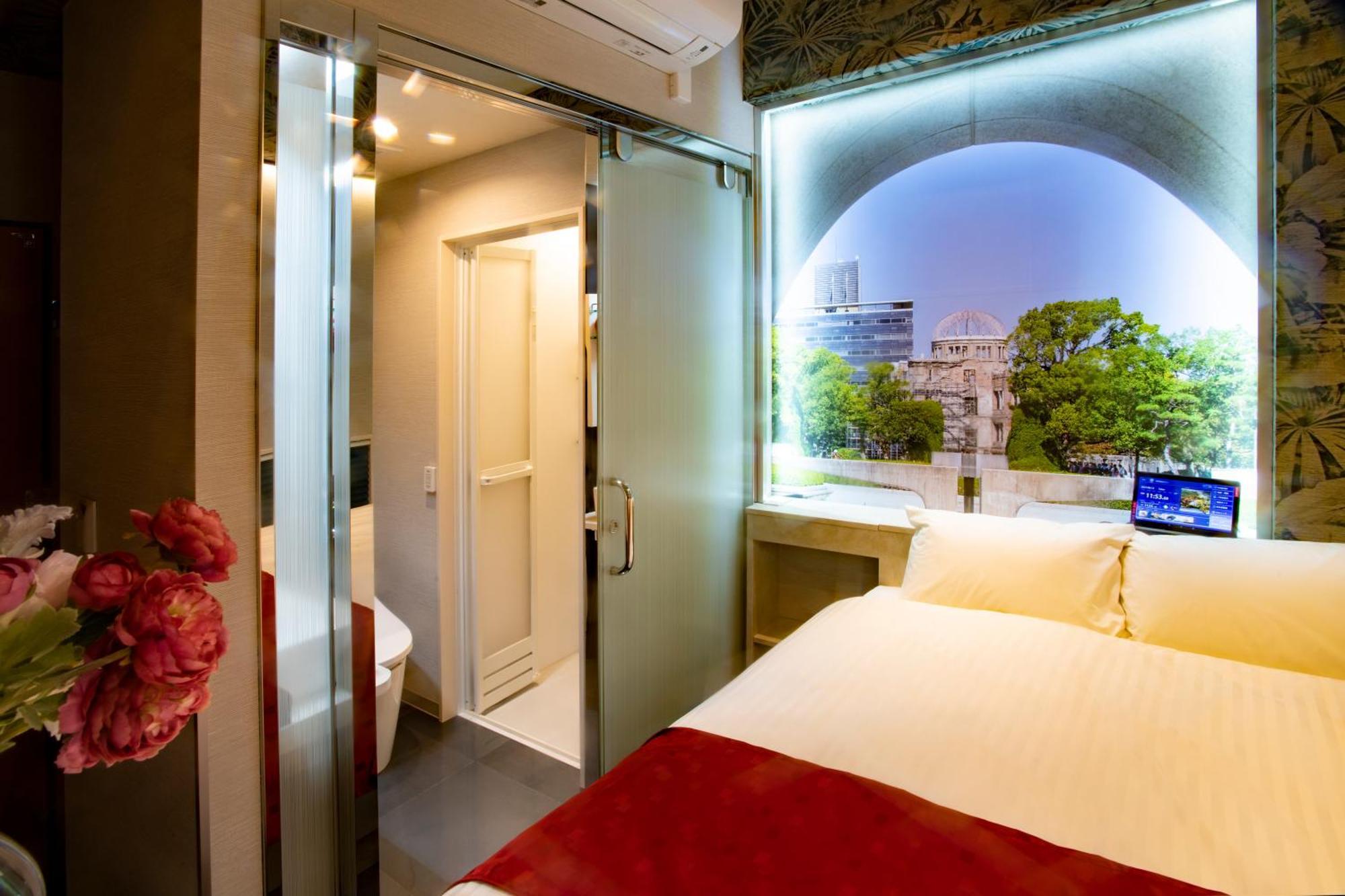 Hotel Xcell Hiroshima Nagarekawa חדר תמונה