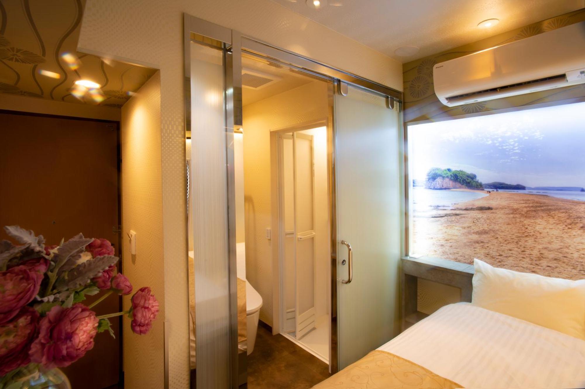 Hotel Xcell Hiroshima Nagarekawa חדר תמונה